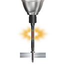 黒龍靭ビット　段付タイプ　5本組 Cチャン 薄鉄板 アルミ 木材 40V対応 プロ用 インパクト用 六角軸