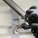 黒龍靭ビット　段付タイプ　5本組 Cチャン 薄鉄板 アルミ 木材 40V対応 プロ用 インパクト用 六角軸